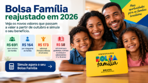 Bolsa Família Novos Valores em Outubro 2026