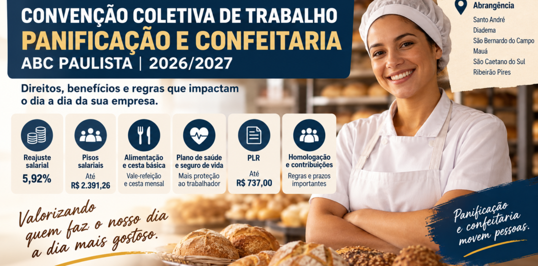 Convenção Coletiva da Panificação ABC Paulista 2026/2027