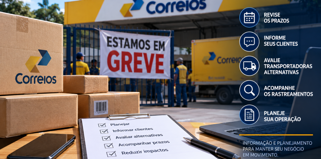 Greve nos Correios: logística em movimento