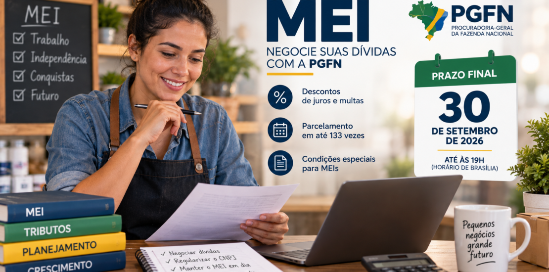 MEI: Negocie Dívidas até 30 de setembro de 2026