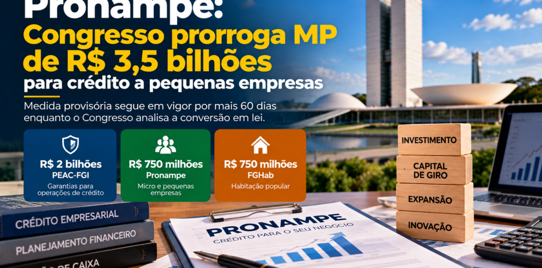Pronampe: Crédito para Pequenas Empresas