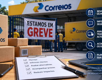 Greve nos Correios: logística em movimento